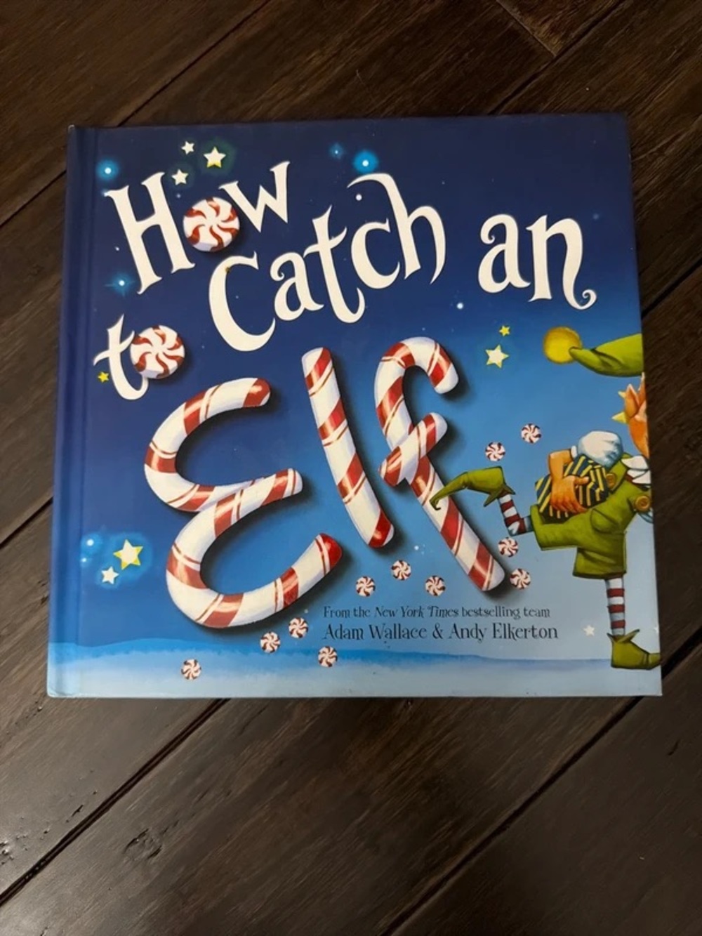 How to Catch an Elf Children's Picture Book - Blue